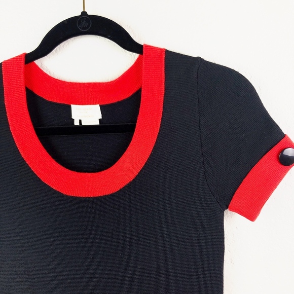 kate spade pleated sweater dress